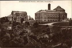 Art School and Art Museum (Eden Park) Postcard