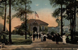 The Aquarium, Belle Isle Postcard