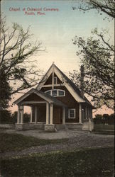 Chapel, at Oakwood Cemetery Austin, MN Postcard Postcard