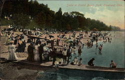 Scene at Euclid Beach Park Postcard