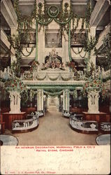 Interior Decoration, Marshall Field & Co.'s Retail Store Postcard