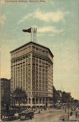 Woodward Avenue Postcard