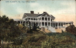 Cape Cottage Casino Postcard