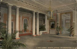 White House - The Lobby Postcard
