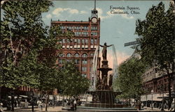 Fountain Square Postcard