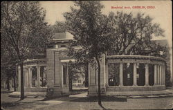 Memorial Arch Oberlin, OH Postcard Postcard
