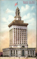 Beautiful City Hall Postcard