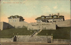 Myers Residence Long Beach, CA Postcard Postcard
