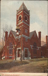 Grace M. E. Church Bloomington, IL Postcard Postcard