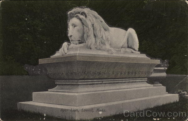 Ayer Lion Lowell Massachusetts