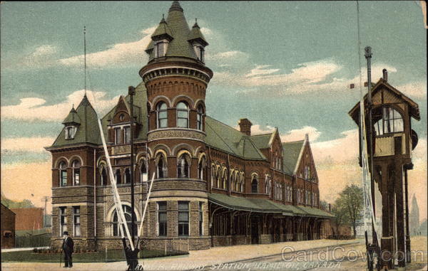 Railway Station Hamilton Canada Ontario