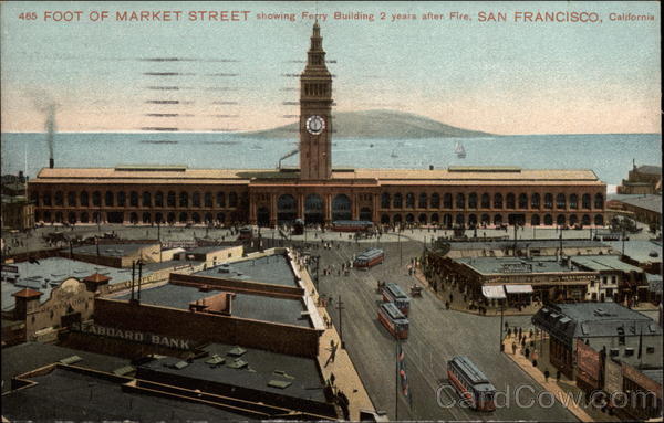 Foot of Market Street San Francisco California Charles Weidner