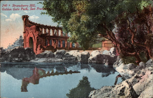 Strawberry Hill, Golden Gate Park San Francisco California