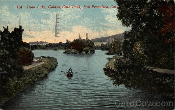 Stow Lake, Golden Gate Park San Francisco California