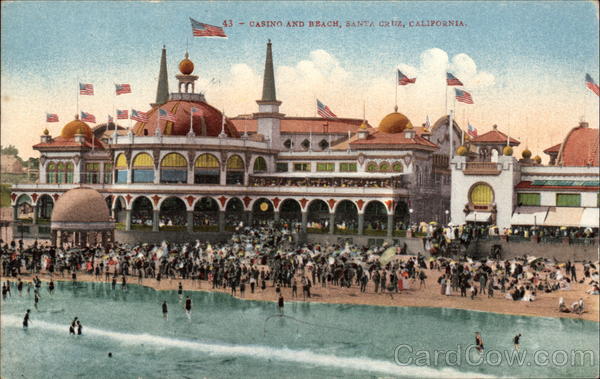 Casino and Beach Santa Cruz California