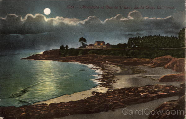 Moonlight at Vue be L'Hau Santa Cruz California