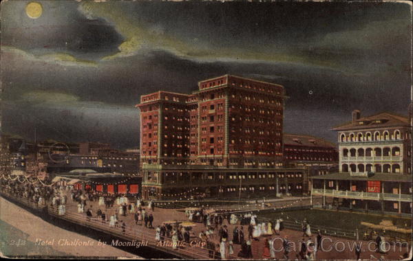 Hotel Chalfonte by Moonlight Atlantic City New Jersey