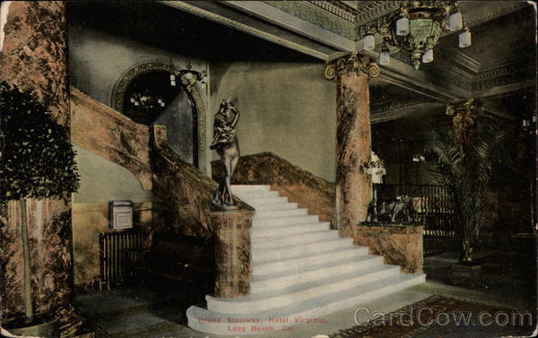 Grand Stairway, Hotel Virginia Long Beach California