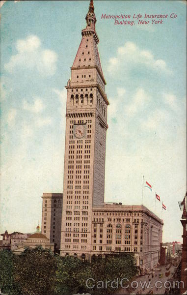 Metropolitan Life Insurance Co. Building New York