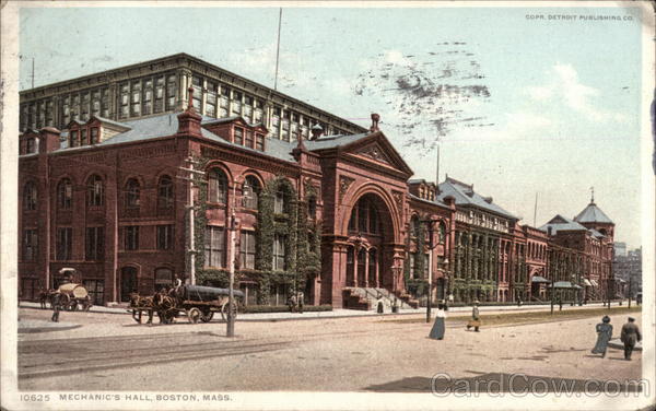 Mechanics Hall Boston Massachusetts