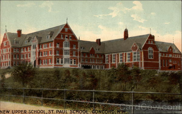 New Upper School, St. Paul School Concord New Hampshire