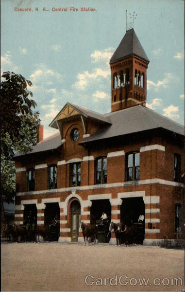 Central Fire Station Concord New Hampshire