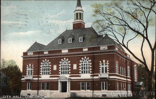 City Hall Concord New Hampshire