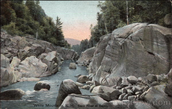 Saco River at Bemis Crawford Notch New Hampshire
