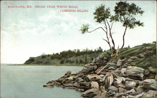 Shore Near White Head, Cushings Island Portland Maine