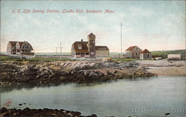 US Life Saving Station, Lands End Rockport Massachusetts