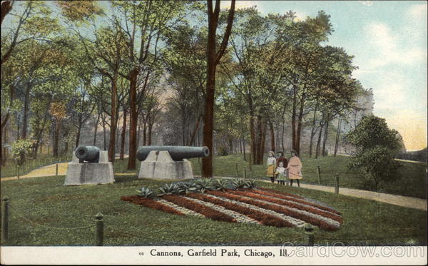 Garfield Park Cannons Chicago Illinois