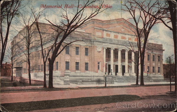Memorial Hall Columbus Ohio