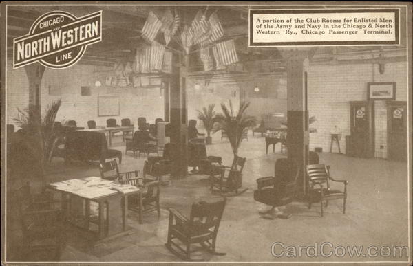 A Portion of the Club Rooms Chicago Illinois