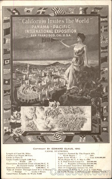 California Invites the World, Panama-Pacific International Exposition San Francisco