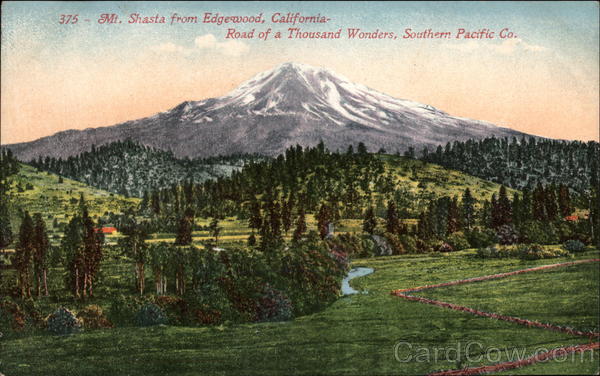 Mt. Shasta from Edgewood California