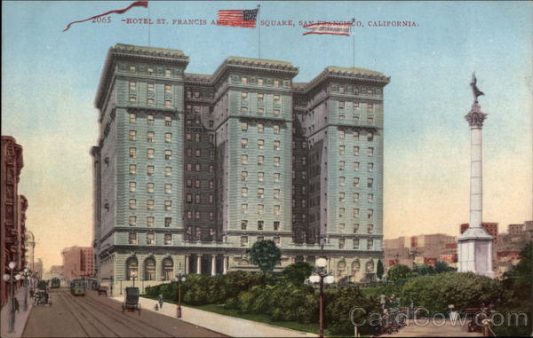 Hotel St.Francis and Union Square San Francisco California