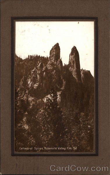 Cathedral Spires, Yosemite Valley California Yosemite National Park