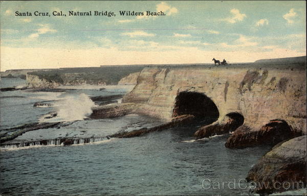 Natural Bridge, Wilders Beach Santa Cruz California
