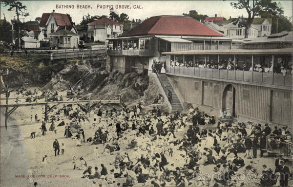 Bathing Beach Pacific Grove California