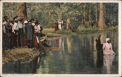 A Southern Baptism Postcard