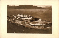 Alcatraz Island Postcard