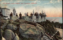 The Parapet, Sutro Heights Postcard