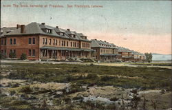 The Brick Barracks at Presidio Postcard