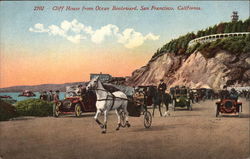 Cliff House from Ocean Boulevard Postcard