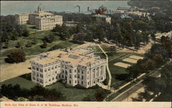 Birds Eye View of Some U. of W. Buildings Madison, WI Postcard Postcard