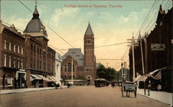 College Street at Spadina Postcard