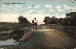 A Summer Pleasure Postcard