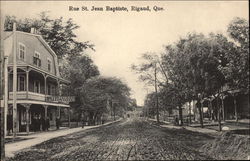 Rue St. Jean Baptiste Rigaud, QC Canada Quebec Postcard Postcard
