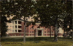 Sparrow Hospital Lansing, MI Postcard Postcard