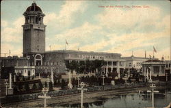View of the White City Postcard
